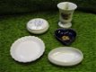 Limoge porcelaine klok blauw/wit - 3 - Thumbnail