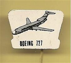 Boeing 727 blik speldje ( C_071 )