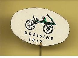 Draisine 1817 blik fiets speldje ( C_084 ) - 1