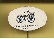 Lewis-comperz 1821 blik fiets  speldje ( C_085 )