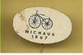 Michaux 1867 blik fiets speldje ( C_087 ) - 1 - Thumbnail