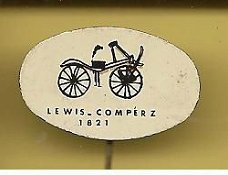 Lewis Comperz 1821 blik fiets  speldje ( C_089 )