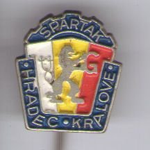 Spartak Hradec.kralove voetbal speldje ( Y_038 ) - 1