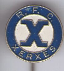 R.F.C. Xerxes voetbal speldje ( Y_058 ) - 1