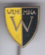 Wilhelmina voetbal speldje ( Y_065 ) - 1