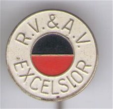 R.V. & A.V. Excelsior voetbal speldje ( Y_079 )