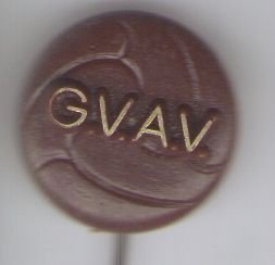 G.V.A.V. plastic voetbal speldje ( Y_086 ) - 1