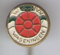 W.V.V. Wageningen voetbal speldje ( Y_099 )