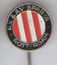 R.V.&A.V. Sparta rotterdam voetbal speldje ( Y_113 )