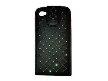 BlingBling Leer Hoesje voor iPhone4G, 4S, Nieuw, € 9.95 - 1