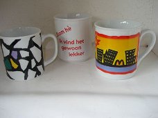 3 bekers McDonald's 25 jaar DE+ ik vind het gewoon lekker +