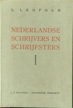 Leopold, L; Nederlandse schrijvers en schrijfsters - 1