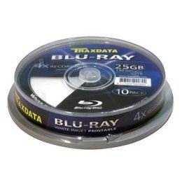 Blu-Ray 10 stuks, Recordable, 4X Speed, 25GB, Nieuw, €9.95 - 1