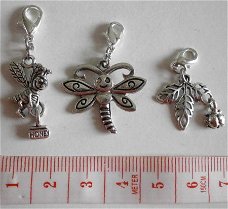 Charms set insecten.