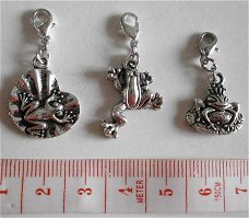 Charms set kikkers.