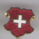 rood met witte kruis emaille speldje ( D_031 ) - 1 - Thumbnail