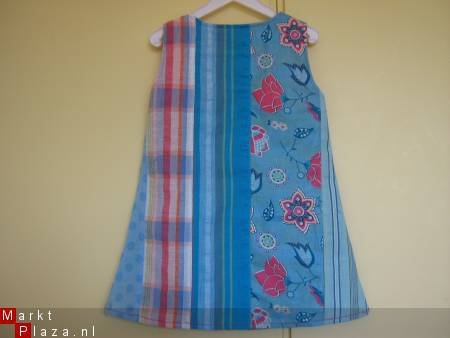 ** Nieuw patchwork Bizzkids jurkje - maat 86 - 2