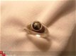 Zilveren ring UNISEX Barnsteen - 1 - Thumbnail
