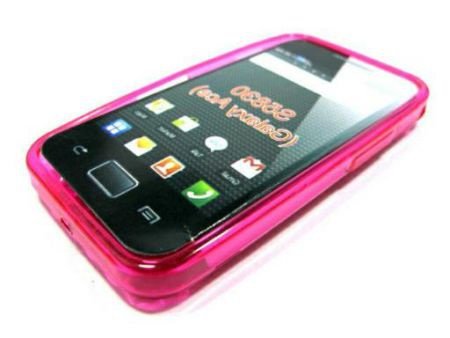 Siliconen Hoesjes voor Samsung S5830 Galaxy Ace, Roze, €4.95 - 1