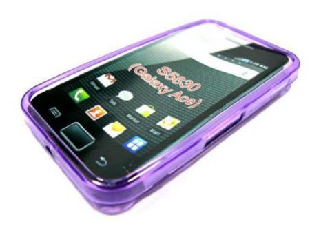 Siliconen Hoesjes voor Samsung S5830 Galaxy Ace, Roze, €4.95 - 1