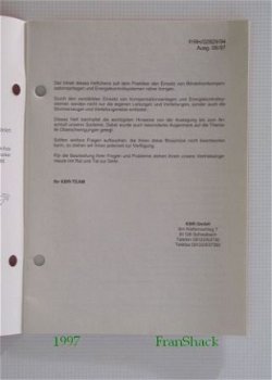 [1997] Blindstromkompensation, Info, KBR - 2