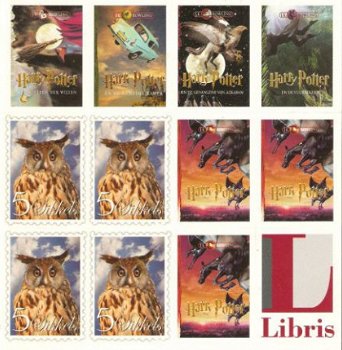 12 Harry Potter stickers - 1