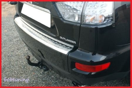 Rvs bumperbescherming Mitsubishi Outlander (Nieuw Model) - 1