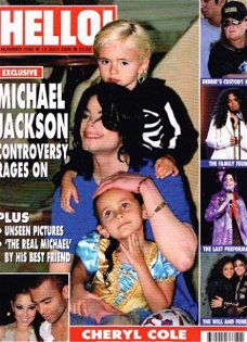 Tijdschrift Hello: Cover Michael Jackson na overlijden