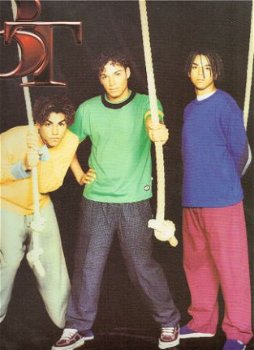 3T Brotherhood World Tour 1997 Tourbook - 1