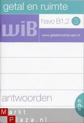 Getal en ruimte HAVO B 1, 2 3 antwoorden isbn: 9789011083172