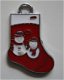 bedeltje/charm emaille :kerstsok rood - 26x17 mm (nog 18 st) - 1 - Thumbnail