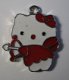 bedeltje/charm emaille :hello kitty pijl+boog rood-19x23mm - 1 - Thumbnail