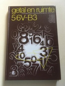 Getal en ruimte 5/6 v B3 leerboek isbn: 9789011016361 // 901101636X .