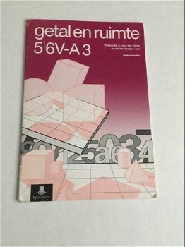 Getal en ruimte 5/6 V A3 antwoorden isbn: 9789011023154 / 9011023153 . - 1