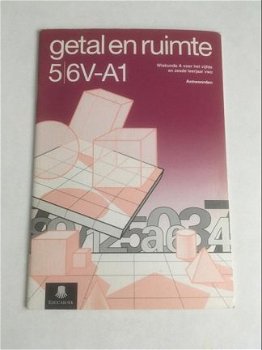 Getal en ruimte 5/6V A1 antwoordenboek isbn: 9789011021587 / 9011021584 . VWO. - 1