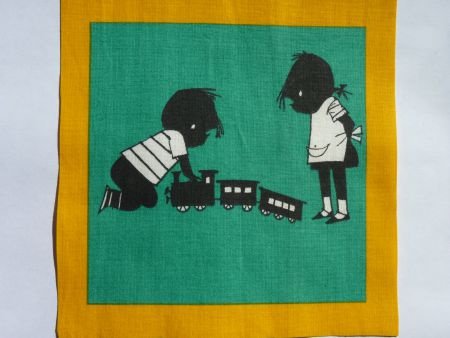 ** Quilt block / knutsellapje Jip & Janneke (G12) - 1