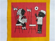 ** Quilt block / knutsellapje Jip & Janneke (G7)