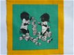 ** Quilt block / knutsellapje Jip & Janneke (G6) - 1 - Thumbnail