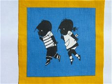 ** Quilt block / knutsellapje Jip & Janneke (G2)