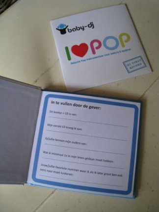 Baby-DJ - I Love Pop boekje met cd - Afbeelding 2
