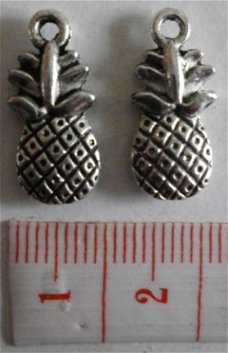 Natuur : Fruit : Bedel ananas groot 19 x 09 mm.