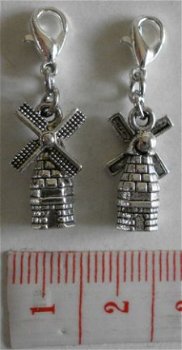 Huisraad : Charm molen 17 x 11 mm. - 1