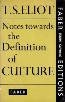 Notes towards the definition of culture
