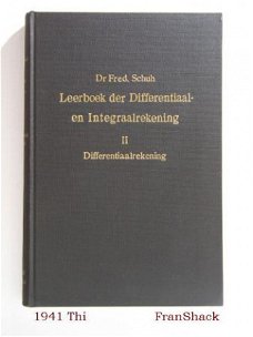 [1941]Differentiaal en Integraalrekening dl 2, Schuh,Thieme