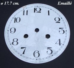 === Geleefde wijzerplaat = emaillé = oud === 14528