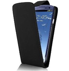 Leer Hoesje voor Samsung Galaxy s3  i9300, Zwarte, € 6.95