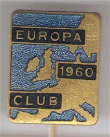 Europa Club 1960 emaille speldje ( D_063 )