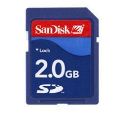 Sandisk CompaSandisk SD-KAART 2.0 GB, Nieuw, €19.95 - 1