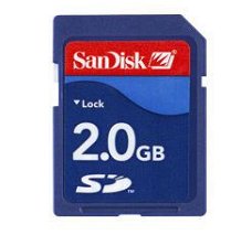 Sandisk CompaSandisk SD-KAART 2.0 GB, Nieuw, €19.95