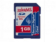 Take MS SD-Geheugenkaart - 1.0 Gb, Nieuw, €17.95